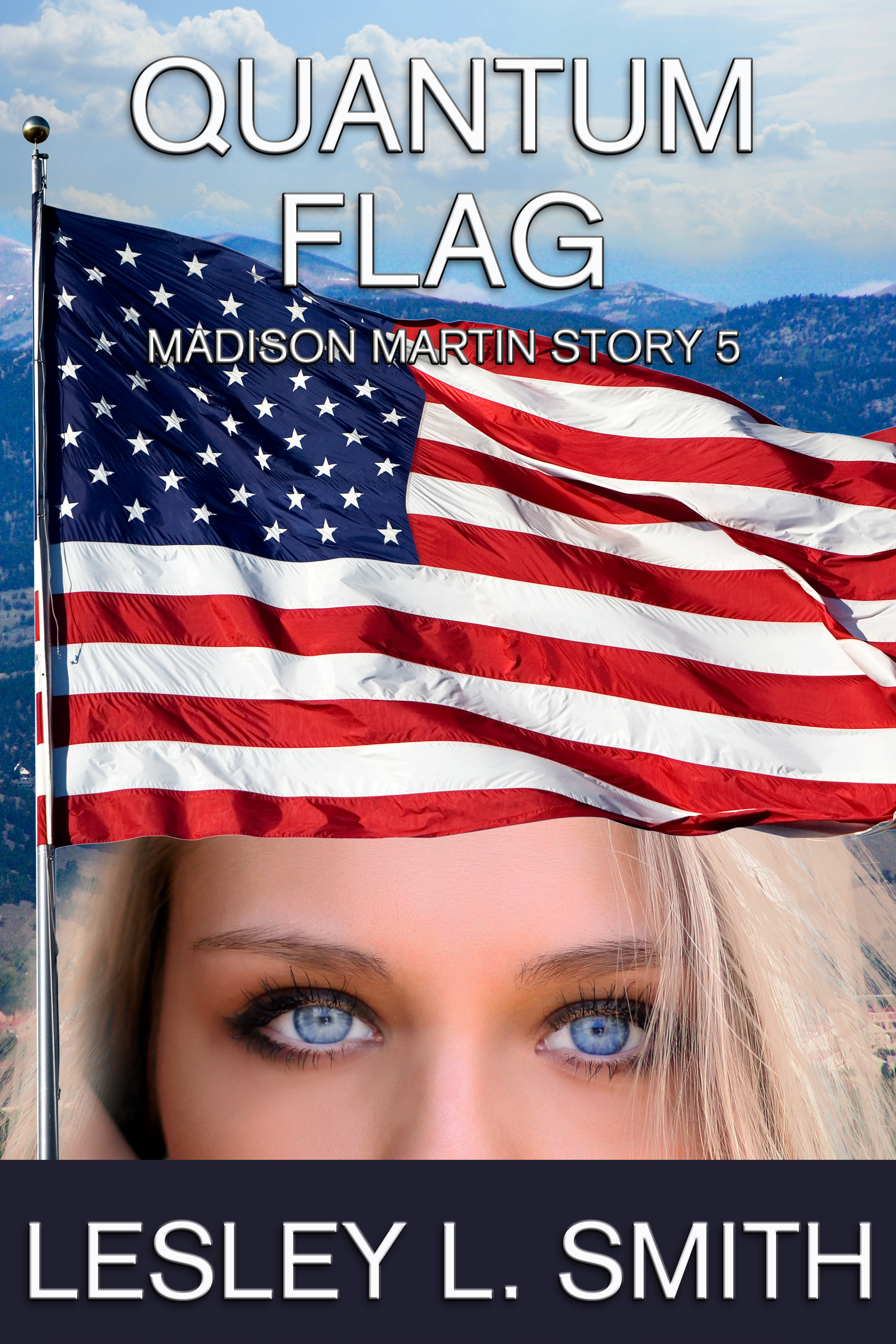 madison martin and flag